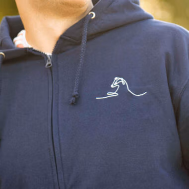 Badger Wild Line-Art Unisex Hoodie